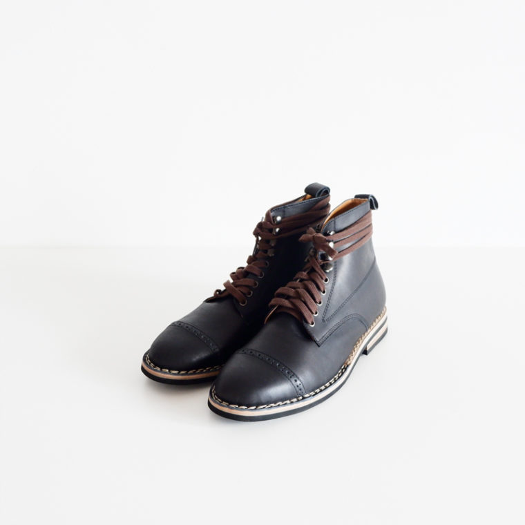 Captoe Boots Secret Black-Two Row-Denver Sole-1 (1899k IDR, 210 USD)