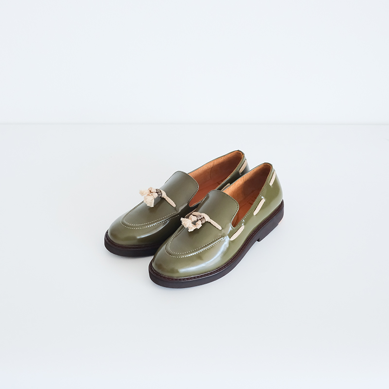 Tassel Olive Calf-1