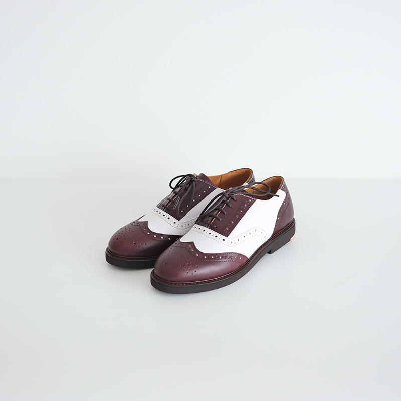 Wingtip White Brown-1